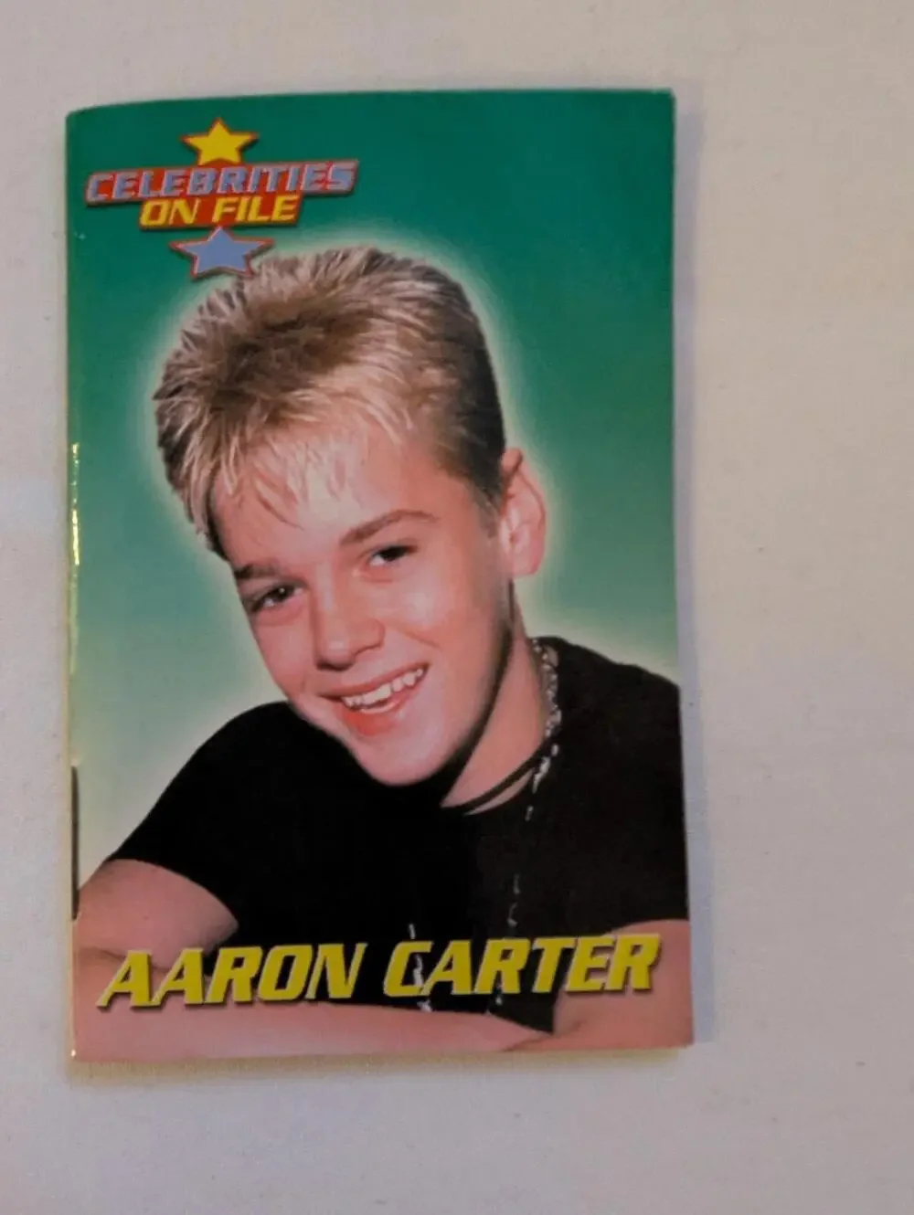 Celebrities On File 1990s Vintage Celebrity Trading Cards Complete Set with Blue